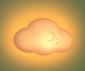 Lampka LED dla dzieci na ścianę