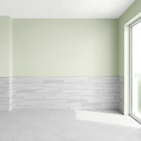 Łazienka płytki do połowy ściany