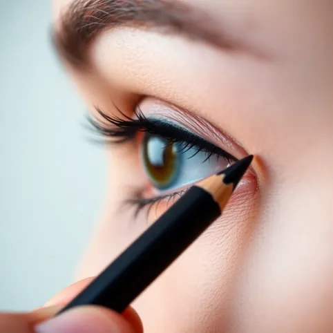 Linia wodną oka jak malować