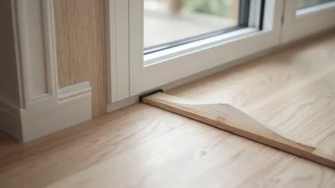 Listwa wykończeniowa do paneli pod drzwi balkonowe