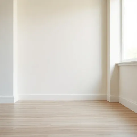 Listwy przypodłogowe w kolorze ściany