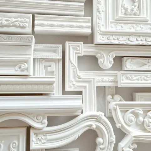 Listwy ścienne styropianowe