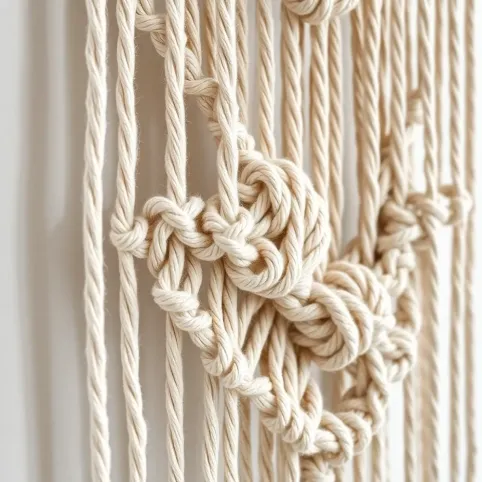 Makrama na ścianę wzory