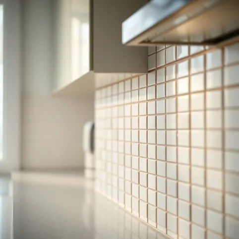 Małe płytki do kuchni na ścianę