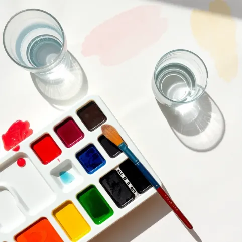 Malowanie akwarelami dla dzieci