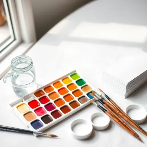 Malowanie akwarelami dla początkujących