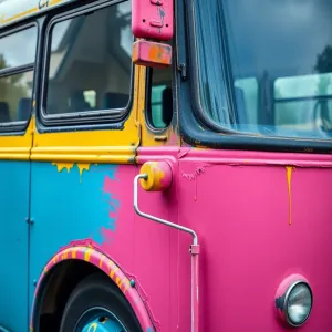 Malowanie busa wałkiem