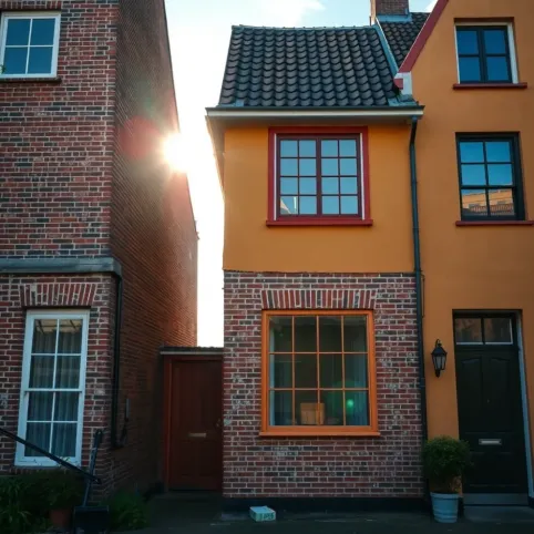 Malowanie domku holenderskiego z zewnątrz