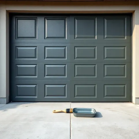 Malowanie drzwi garażowych cena