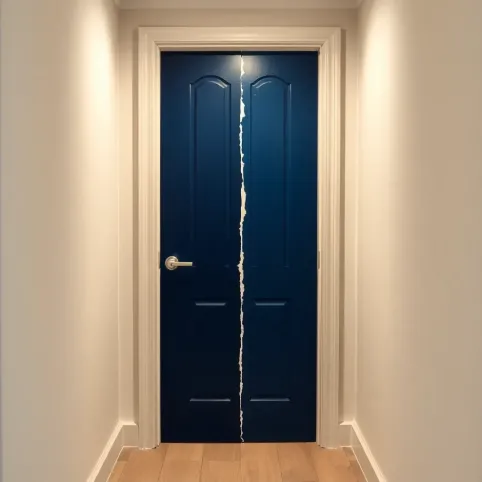 Malowanie drzwi wejściowych w bloku