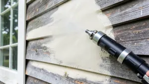 Malowanie elewacji pistoletem