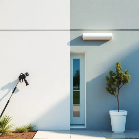 Malowanie Elewacji Pistoletem Czy Wałkiem