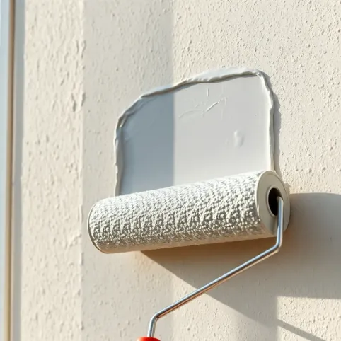 Malowanie elewacji wałkiem