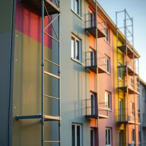 Malowanie Elewacji Z Rusztowaniem Cena