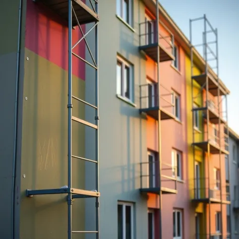 Malowanie Elewacji Z Rusztowaniem Cena