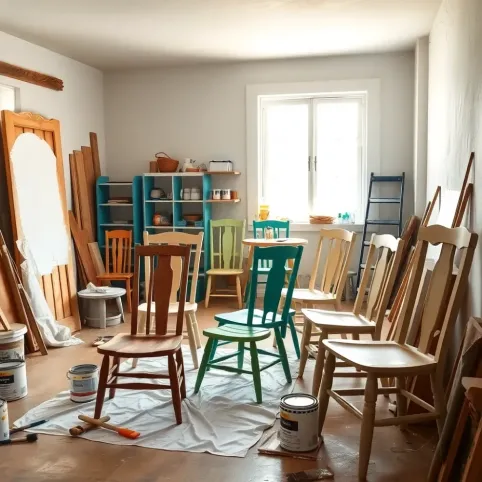 Malowanie krzeseł cennik