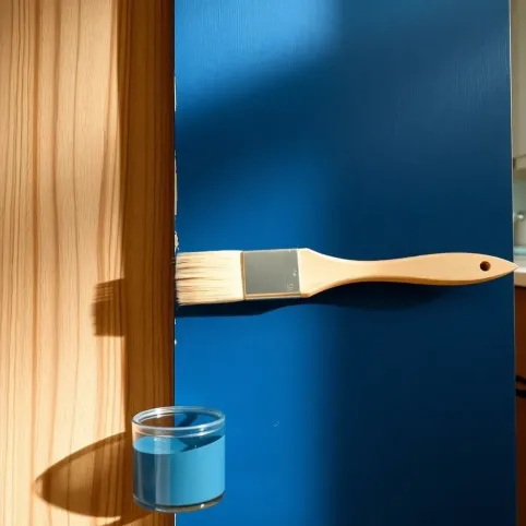 Malowanie mebli kuchennych z okleiny