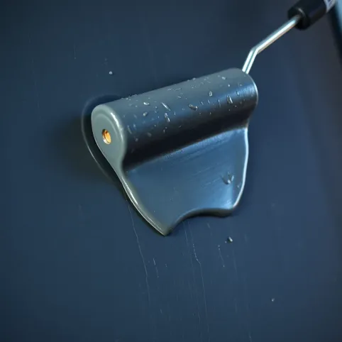 Malowanie metalu wałkiem