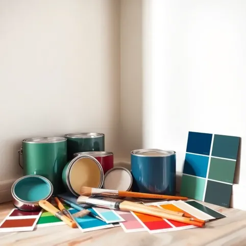 malowanie mieszkania dobór kolorów