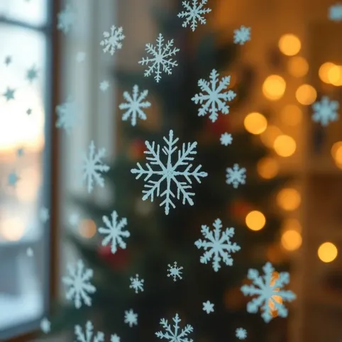 Malowanie na szkle wzory świąteczne