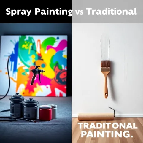 Malowanie Natryskowe Czy Tradycyjne