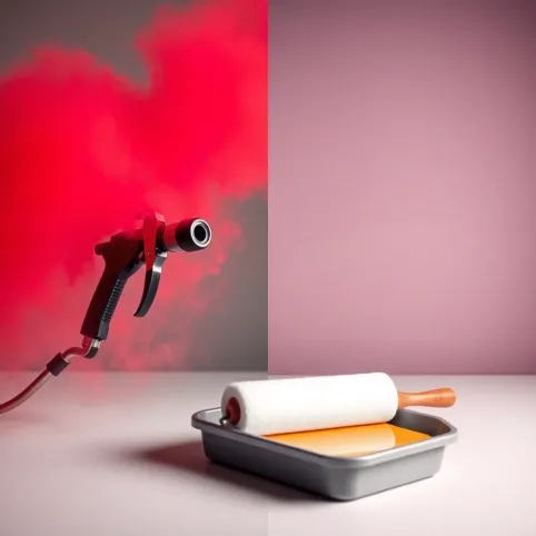 Malowanie Natryskowe Czy Wałkiem