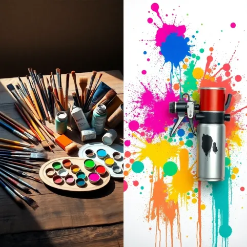 Malowanie Pędzlem Czy Pistoletem