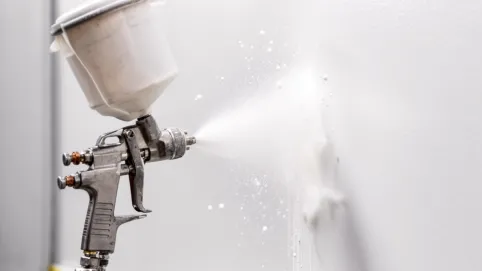 Malowanie pistoletem natryskowym