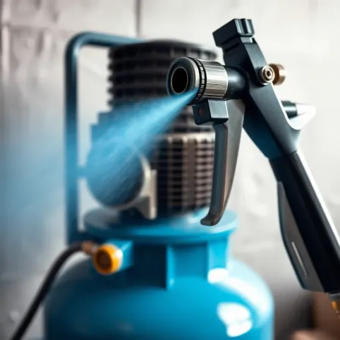 Malowanie pistoletem z kompresorem
