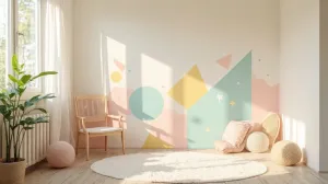 Malowanie pokoju dziecięcego wzory