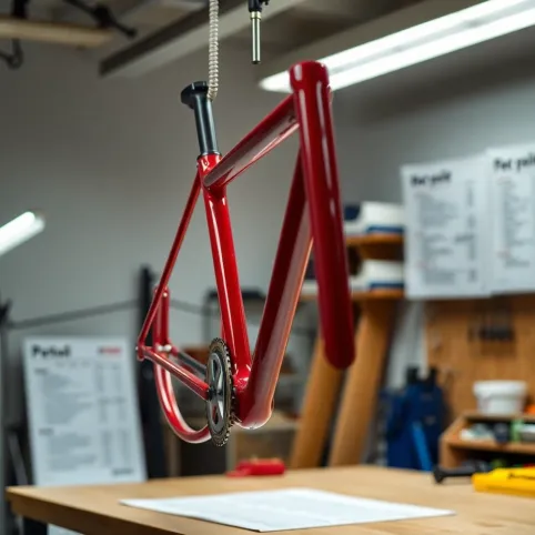 Malowanie ramy rowerowej cennik