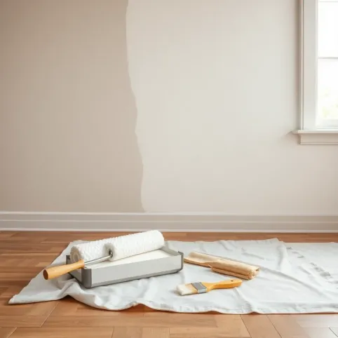 Malowanie ścian dla początkujących