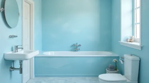 malowanie ścian w łazienkach