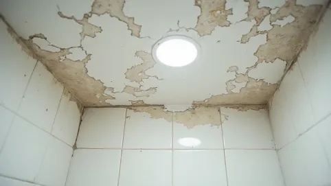 Malowanie sufitu w łazience