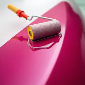 Malowanie wałkiem auta