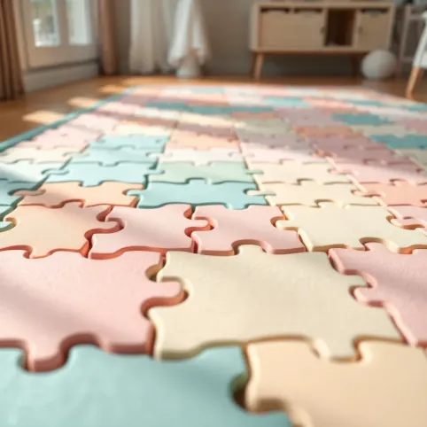 Mata na podłogę dla dzieci piankowa