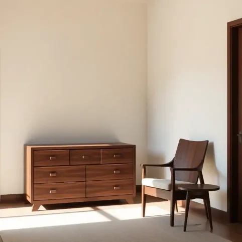 Meble ciemny orzech jaki kolor ścian