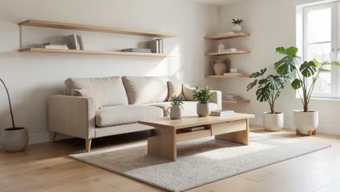 meble w stylu skandynawskim do salonu