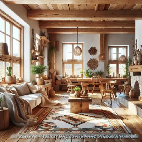 Mieszkanie W Stylu Rustykalnym