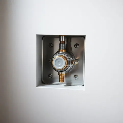 montaż baterii podtynkowej w ścianie gk