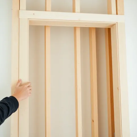 Montaż drzwi przesuwnych w ścianie