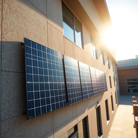 Montaż fotowoltaiki na ścianie