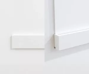 Montaż listwy MDF na klej czy klipsy