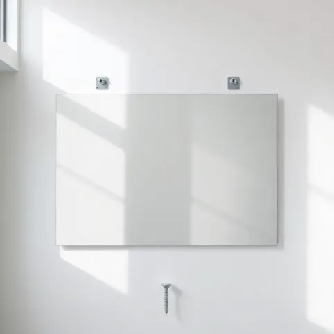 Montaż lustra na ścianie