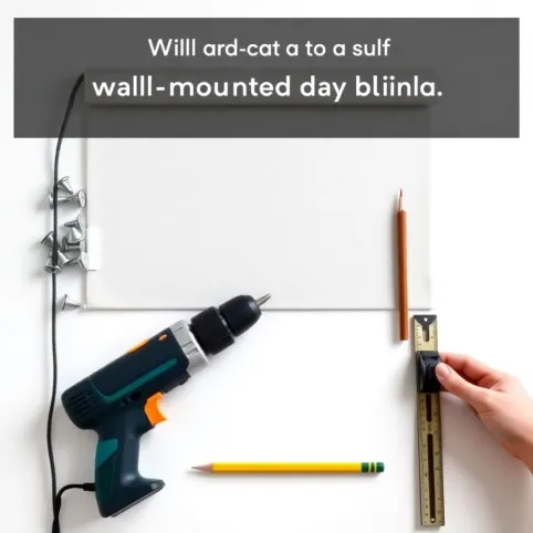 Montaż rolety dzień noc do ściany