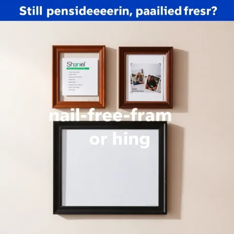Na czym powiesić ramki na ścianie