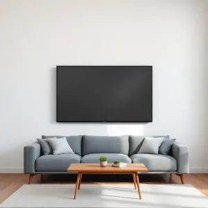 Na jakiej wysokości telewizor 55 cali na ścianie