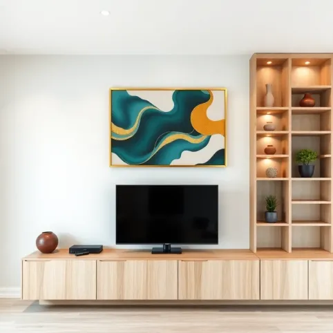 Na ścianę w salonie