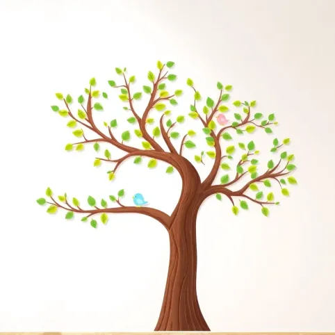 Naklejka na ścianę drzewo dla dzieci