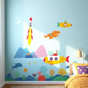naklejki na ścianę dla chłopca